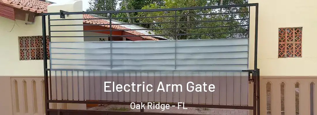 Electric Arm Gate Oak Ridge - FL