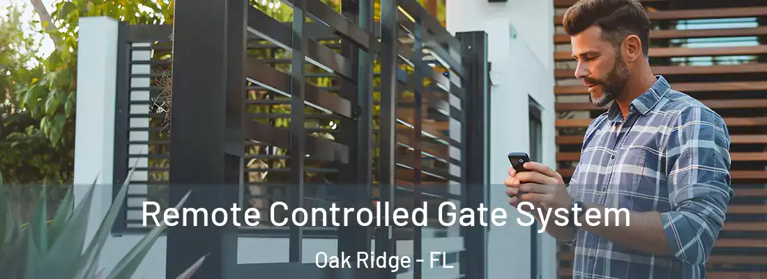 Remote Controlled Gate System Oak Ridge - FL